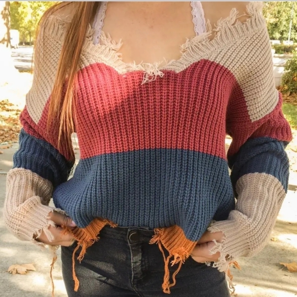 Derek Heart Sweater